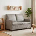 vidaXL Sofa dwuosobowa jasnoszary 130 x 81 x 82 cm