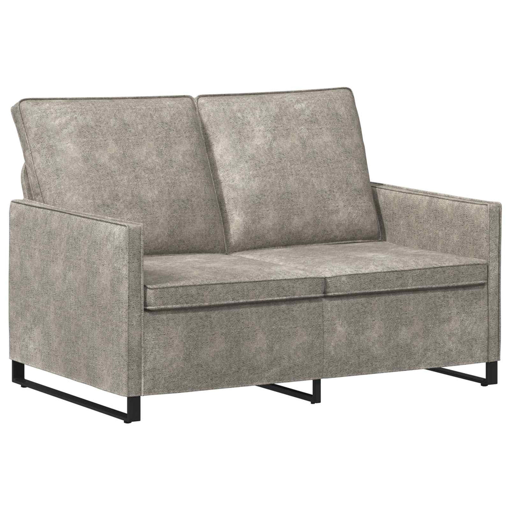 vidaXL Sofa dwuosobowa jasnoszary 130 x 81 x 82 cm
