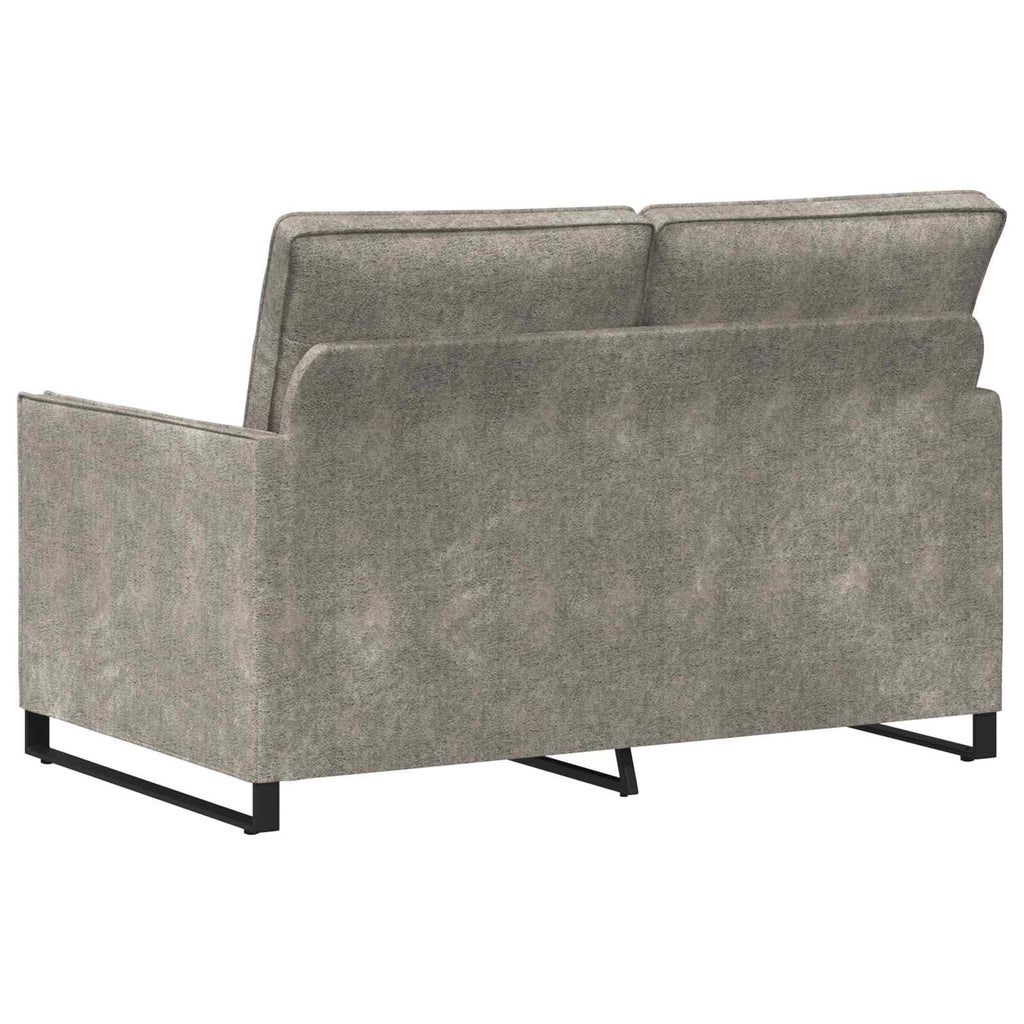 vidaXL Sofa dwuosobowa jasnoszary 130 x 81 x 82 cm