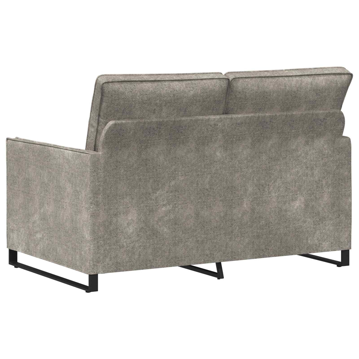 vidaXL Sofa dwuosobowa jasnoszary 130 x 81 x 82 cm