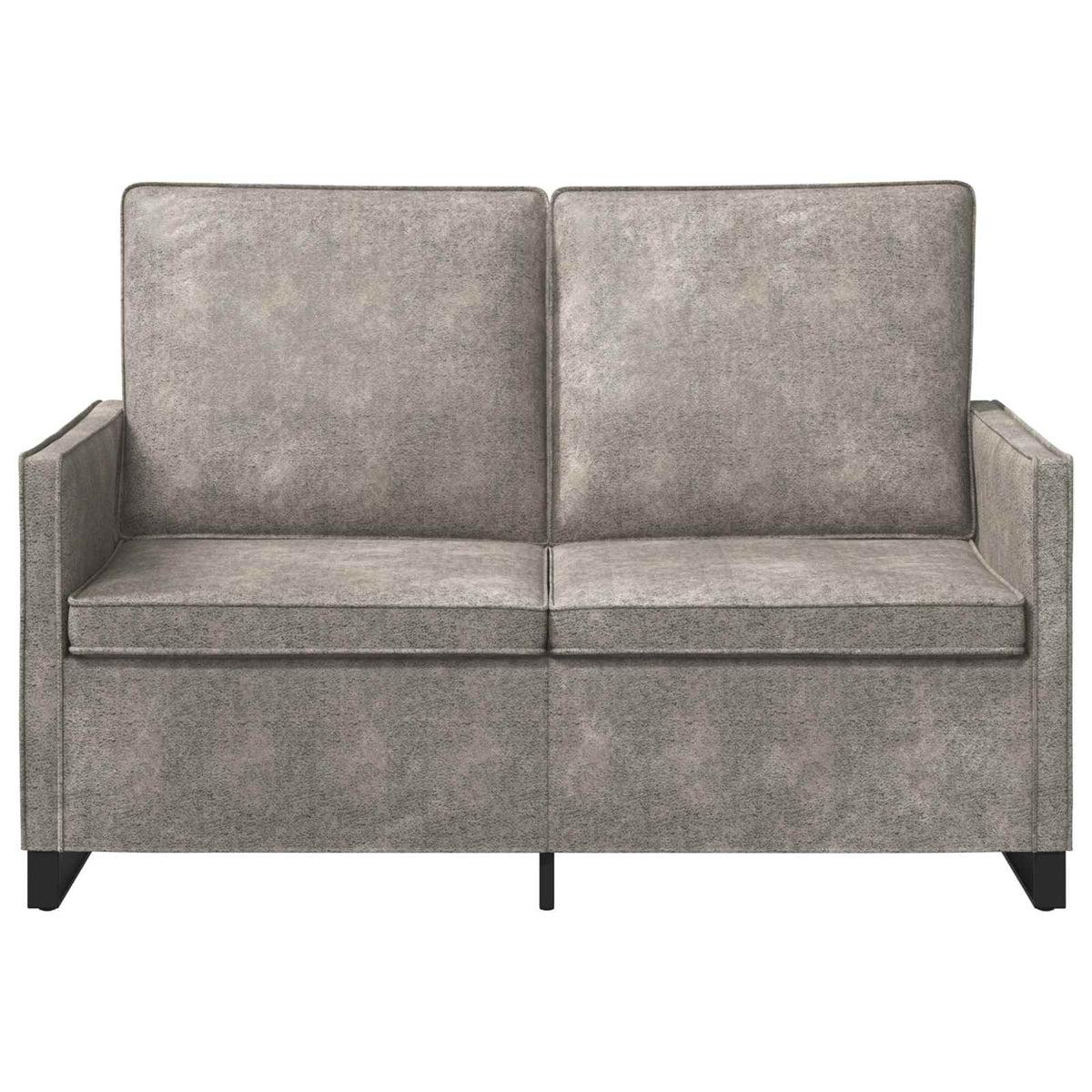 vidaXL Sofa dwuosobowa jasnoszary 130 x 81 x 82 cm