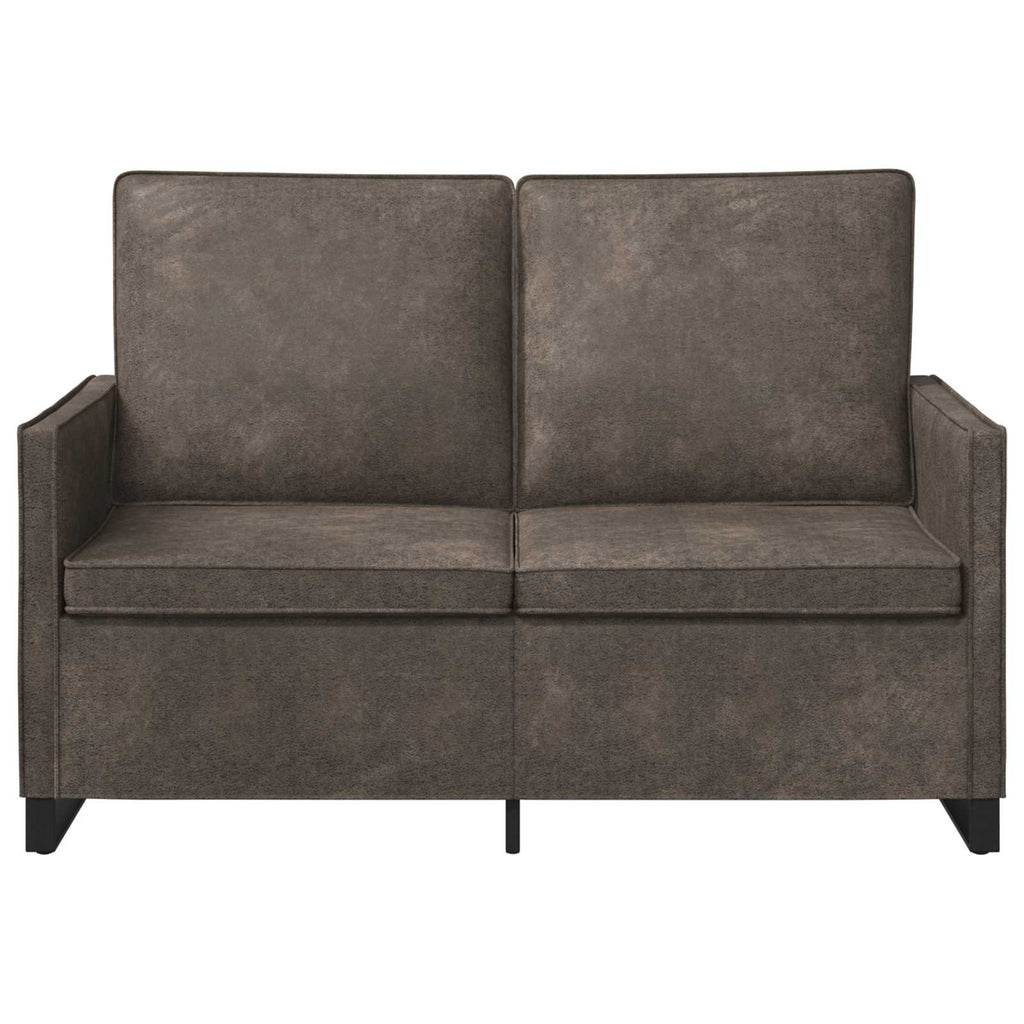 vidaXL Sofa dwuosobowa ciemnoszary 130 x 81 x 82 cm
