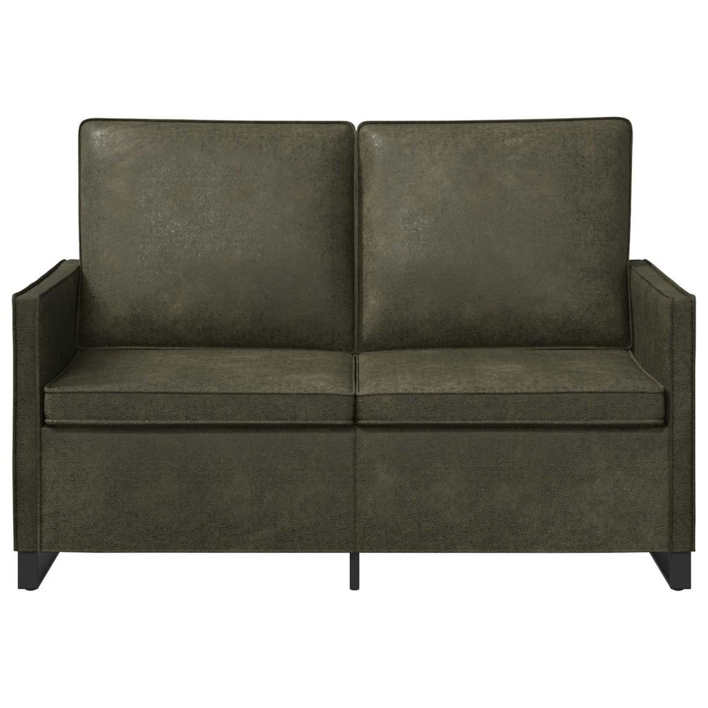 vidaXL Sofa dwuosobowa Zielony wojskowy 130 x 81 x 82 cm