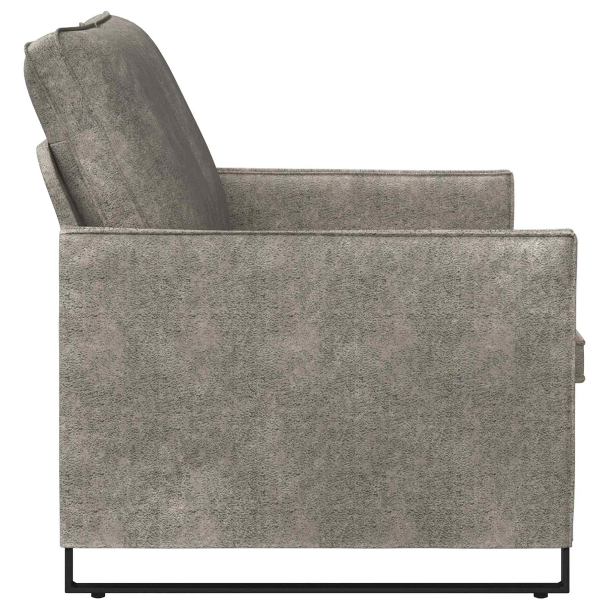 vidaXL Sofa dwuosobowa jasnoszary 150 x 81 x 82 cm