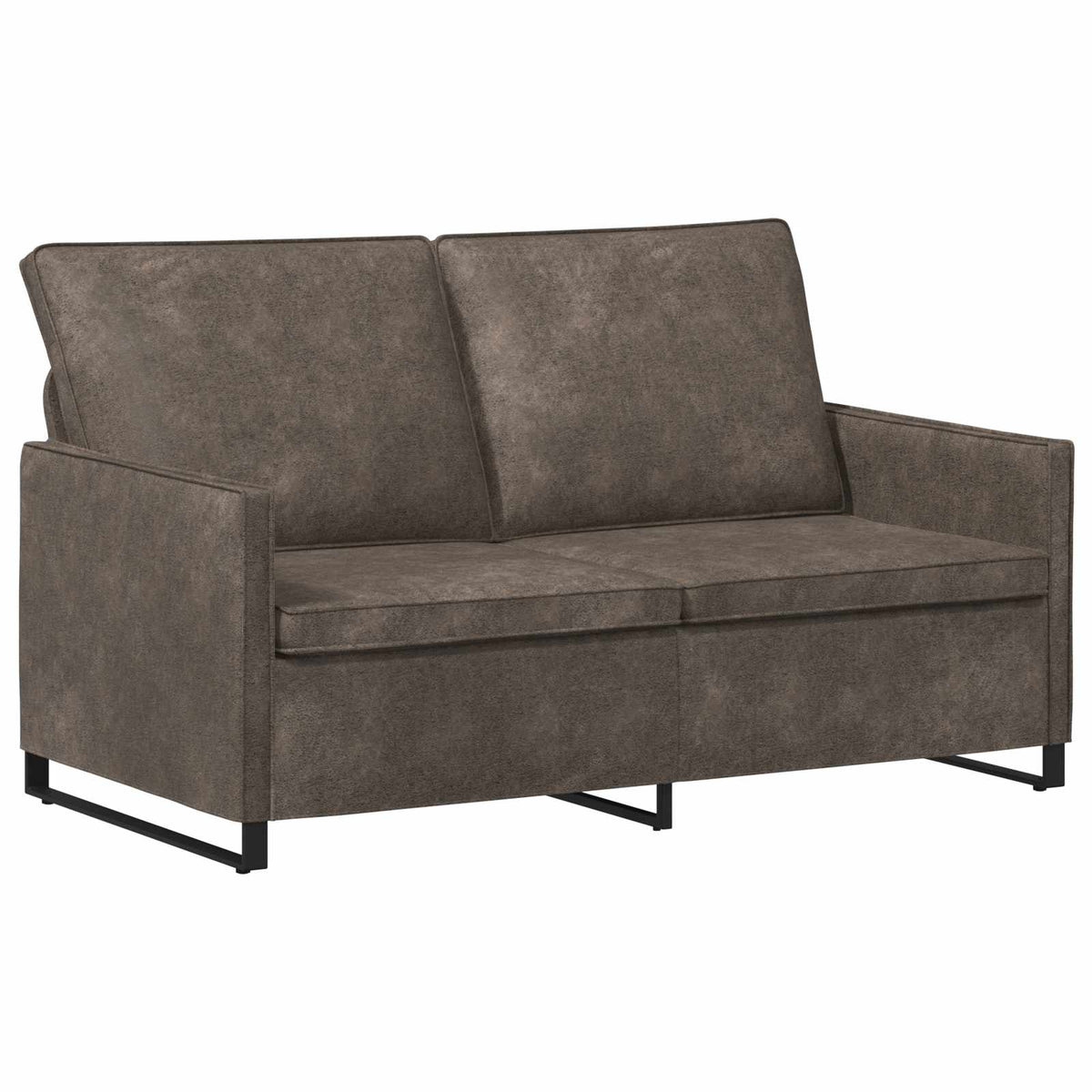 vidaXL Sofa dwuosobowa ciemnoszary 150 x 81 x 82 cm