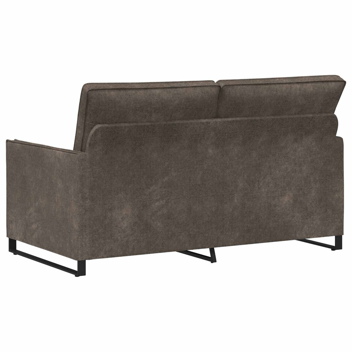 vidaXL Sofa dwuosobowa ciemnoszary 150 x 81 x 82 cm