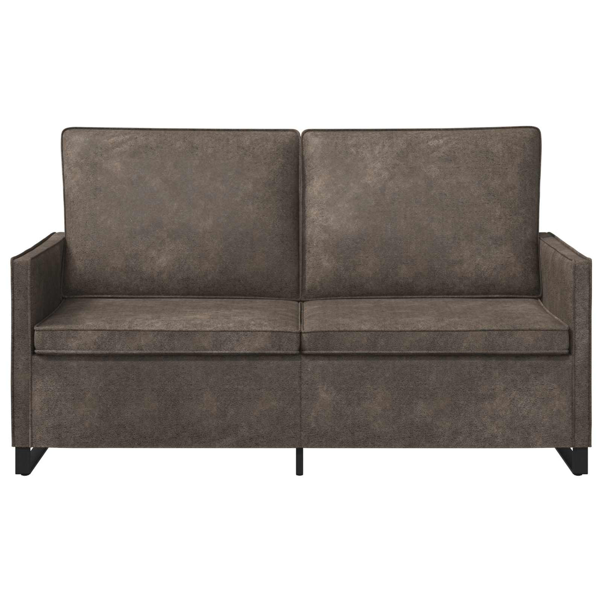 vidaXL Sofa dwuosobowa ciemnoszary 150 x 81 x 82 cm