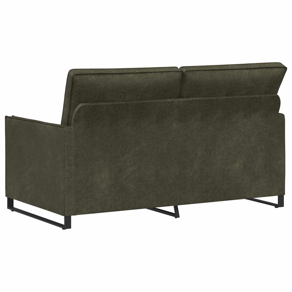 vidaXL Sofa dwuosobowa Zielony wojskowy 150 x 81 x 82 cm