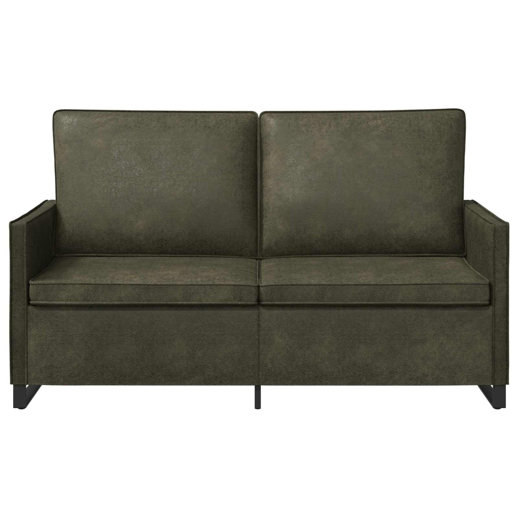 vidaXL Sofa dwuosobowa Zielony wojskowy 150 x 81 x 82 cm