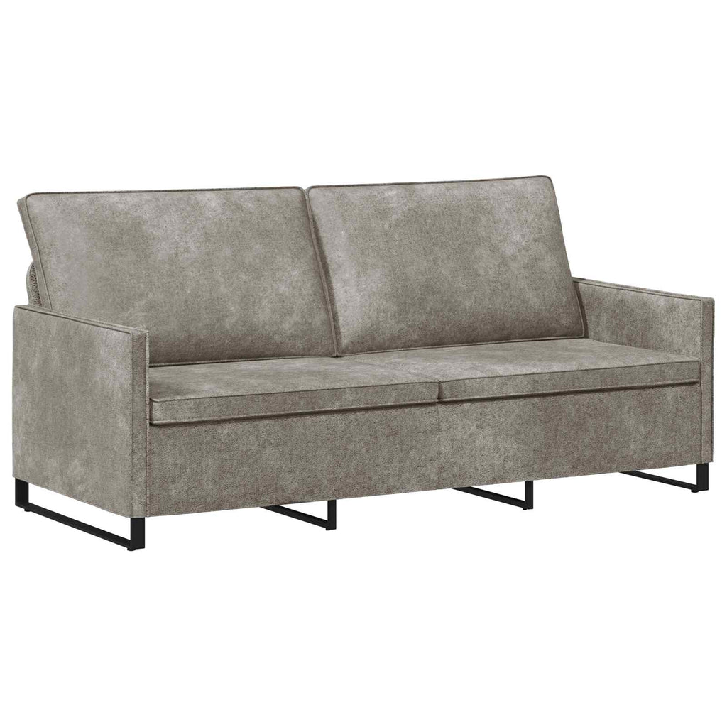 vidaXL Sofa na 3 osoby jasnoszary 190 x 81 x 82 cm