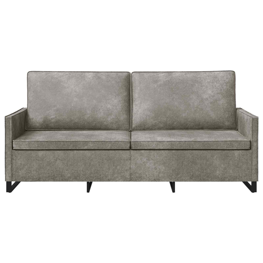 vidaXL Sofa na 3 osoby jasnoszary 190 x 81 x 82 cm