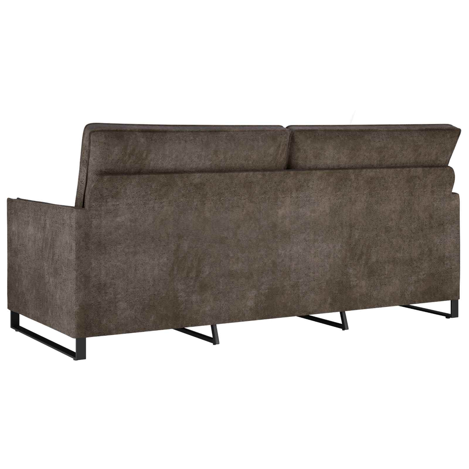 vidaXL Sofa na 3 osoby ciemnoszary 190 x 81 x 82 cm