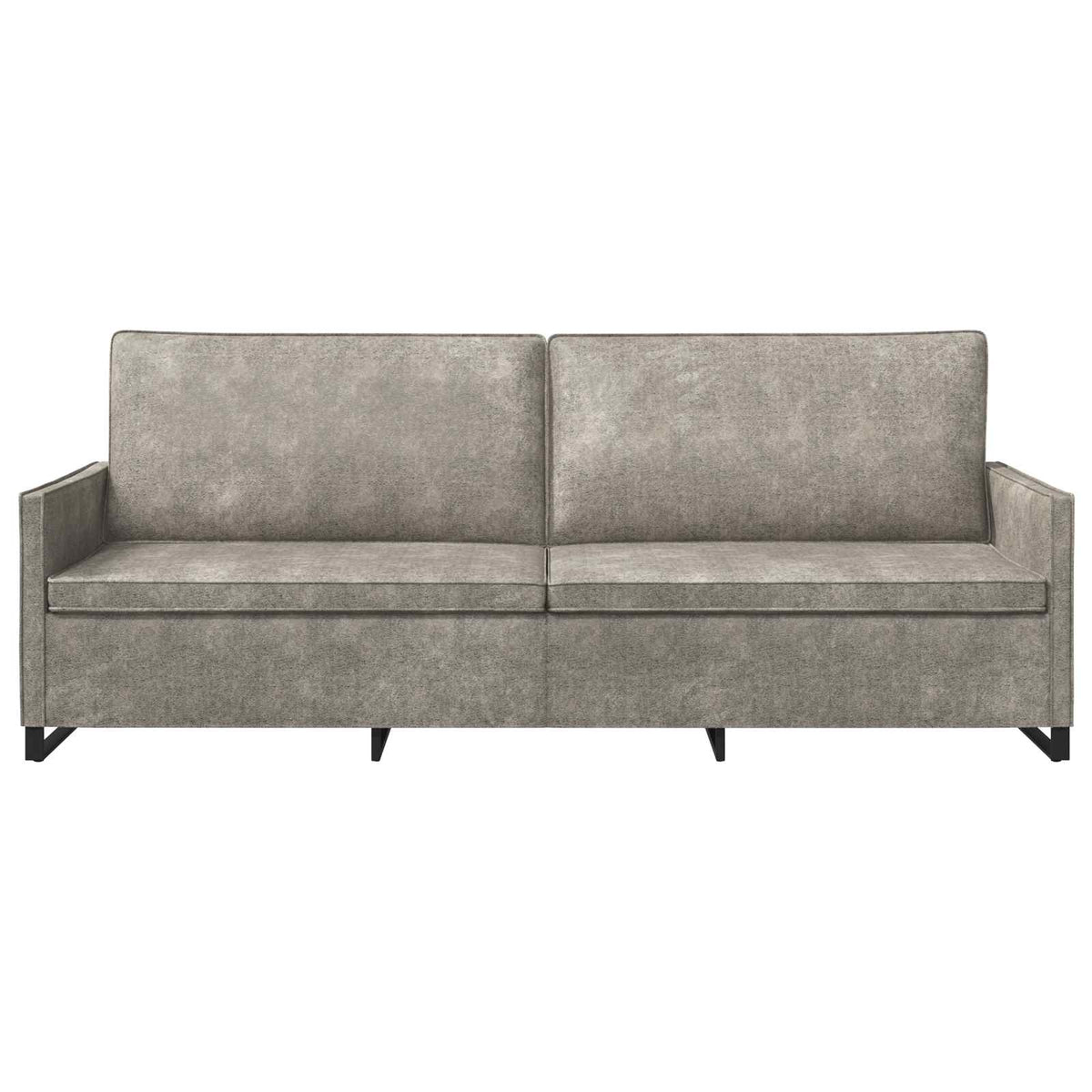 vidaXL Sofa na 3 osoby jasnoszary 220 x 81 x 82 cm