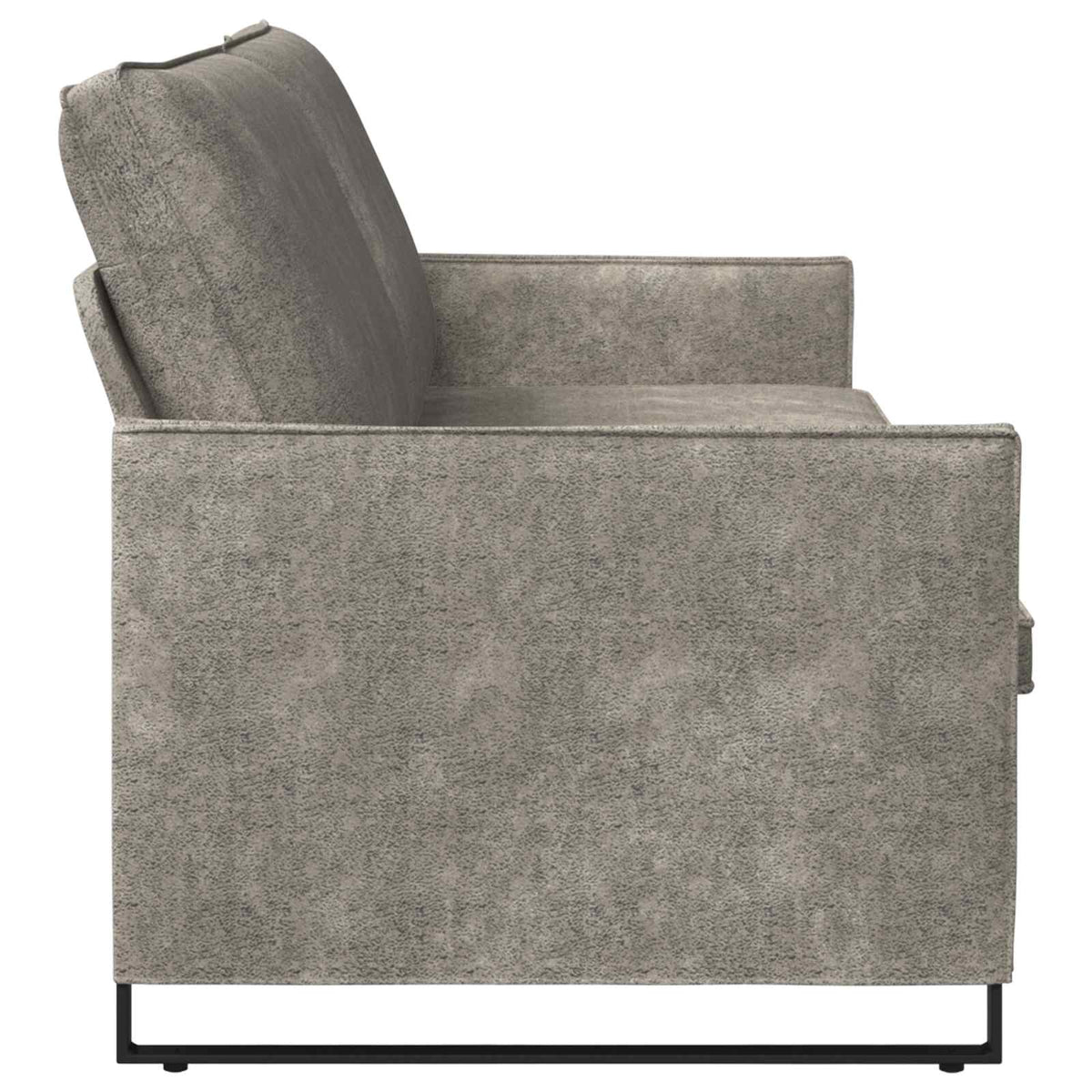 vidaXL Sofa na 3 osoby jasnoszary 220 x 81 x 82 cm