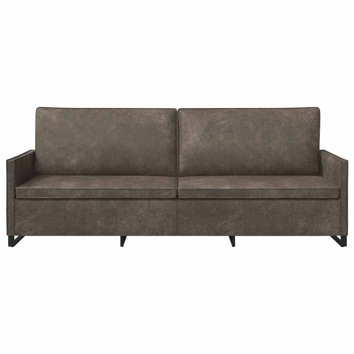 vidaXL Sofa na 3 osoby ciemnoszary 220 x 81 x 82 cm