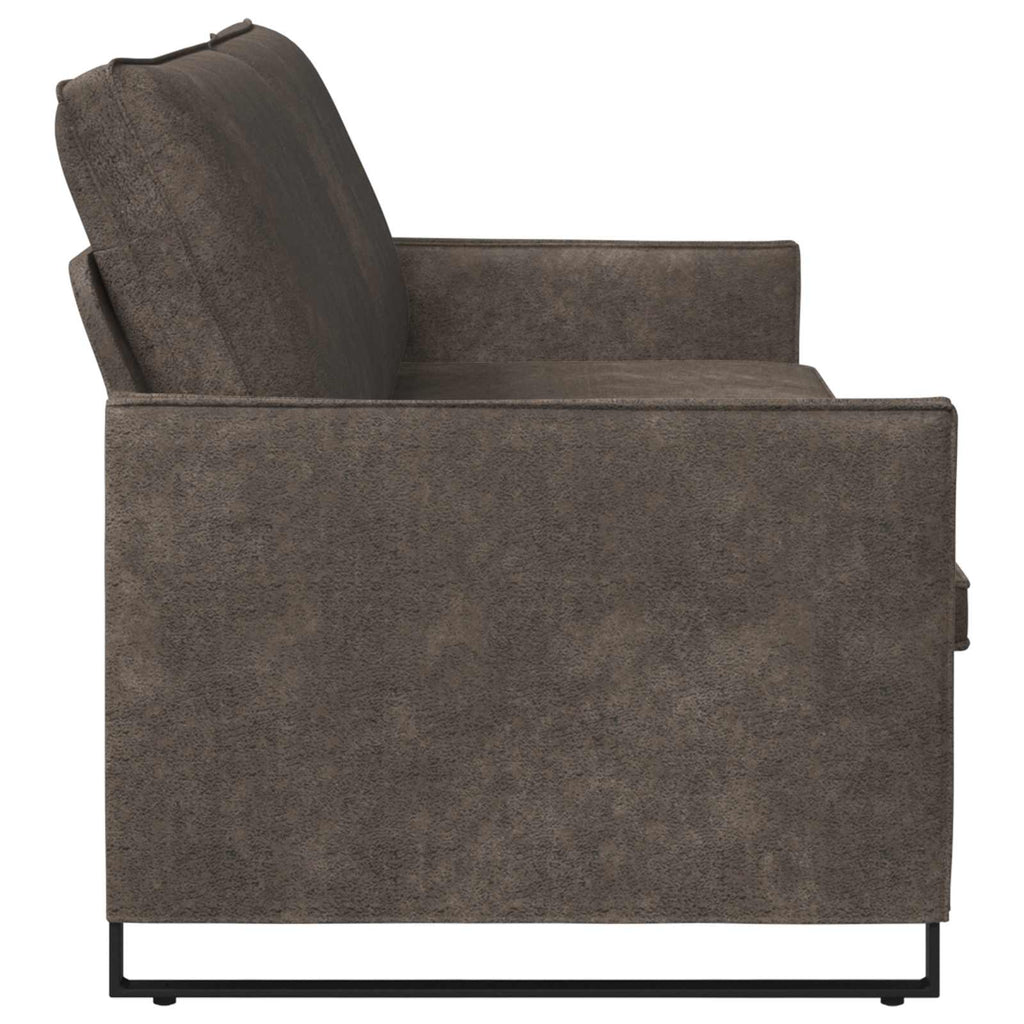 vidaXL Sofa na 3 osoby ciemnoszary 220 x 81 x 82 cm