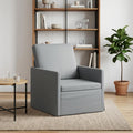 vidaXL Fotel jasnoszary 70 x 81 x 82 cm tkanina