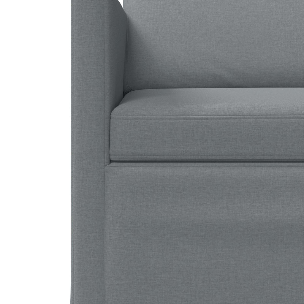 vidaXL Fotel jasnoszary 70 x 81 x 82 cm tkanina