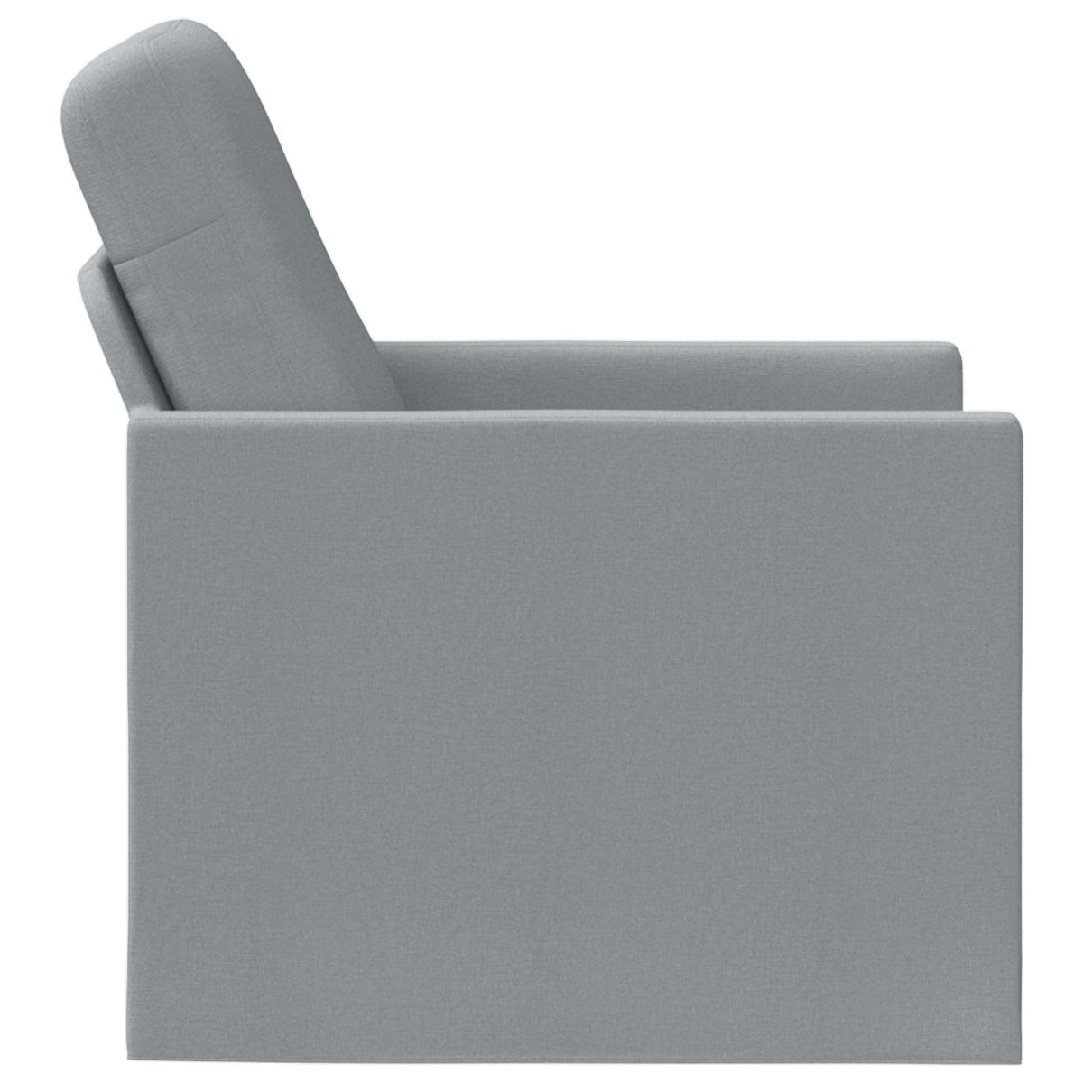 vidaXL Fotel jasnoszary 70 x 81 x 82 cm tkanina