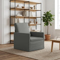 vidaXL Fotel ciemnoszary 70 x 81 x 82 cm tkanina