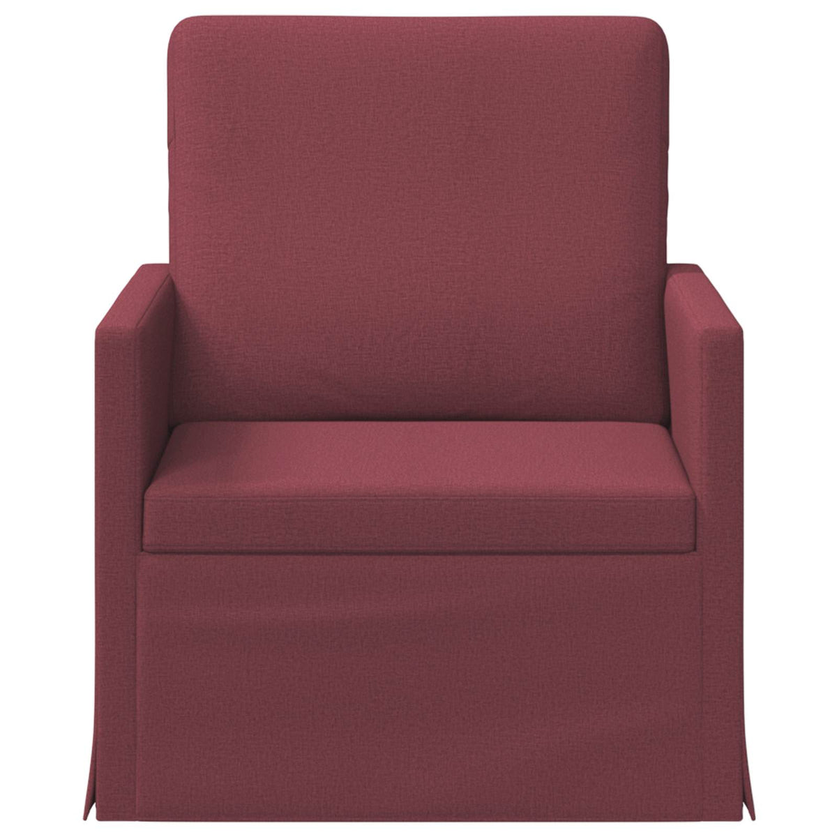 vidaXL Fotel Czerwone wino 70 x 81 x 82 cm tkanina