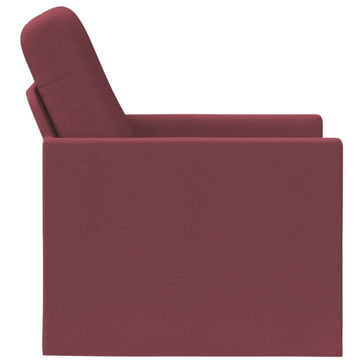 vidaXL Fotel Czerwone wino 70 x 81 x 82 cm tkanina