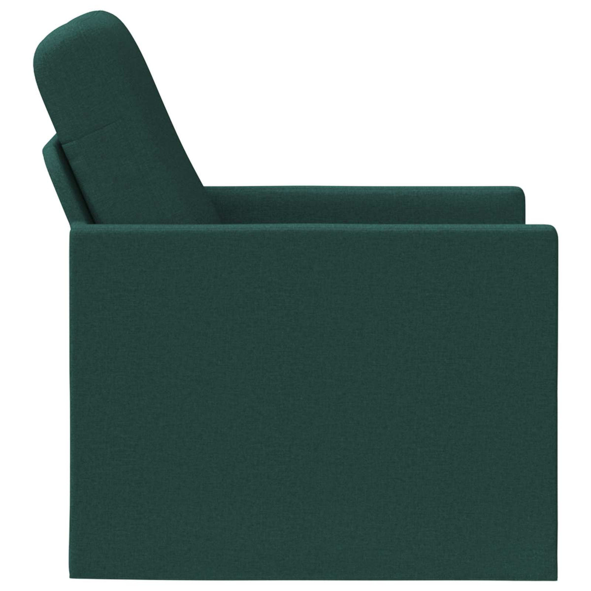 vidaXL Fotel Ciemnozielony 70 x 81 x 82 cm tkanina