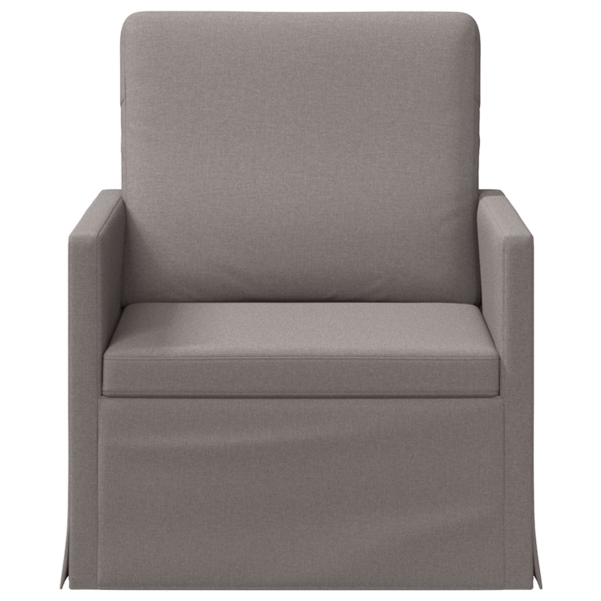 vidaXL Fotel Ciemnoszary 70 x 81 x 82 cm tkanina