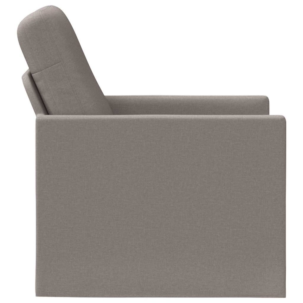 vidaXL Fotel Ciemnoszary 70 x 81 x 82 cm tkanina