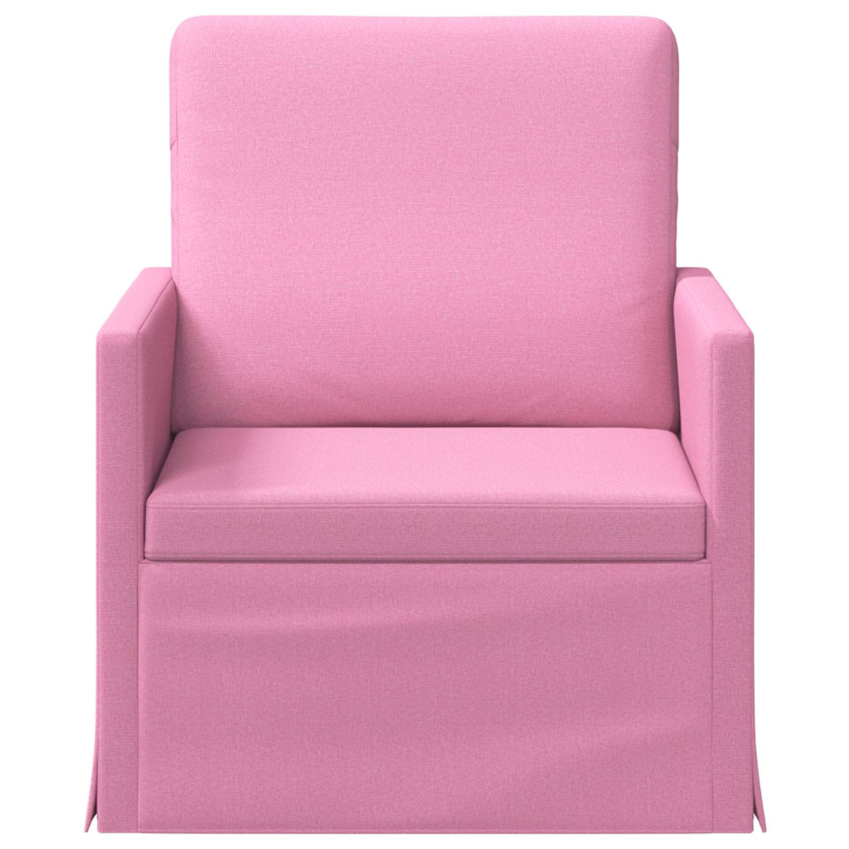 vidaXL Fotel różowy 70 x 81 x 82 cm tkanina