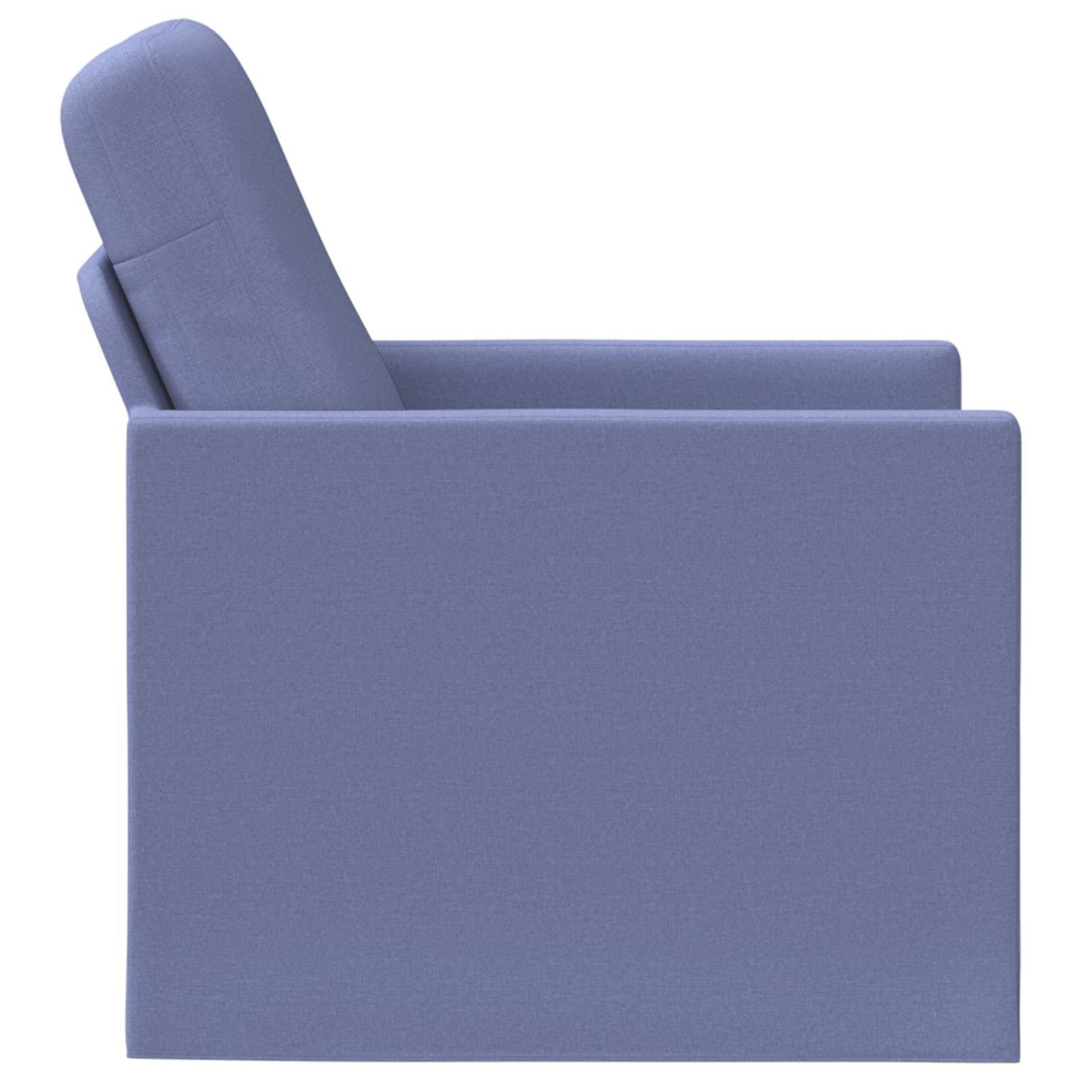 vidaXL Fotel Niebieski dżins 70 x 81 x 82 cm tkanina