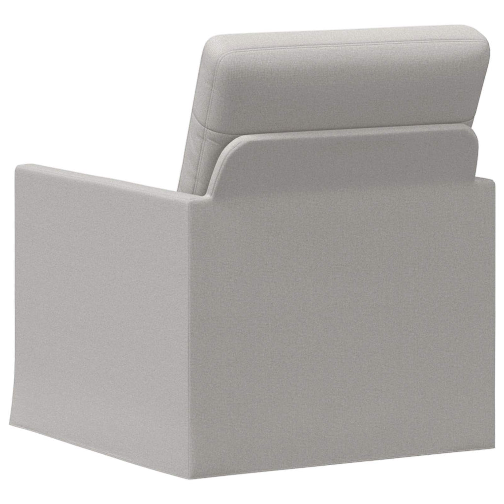 vidaXL Fotel Szary chmur 70 x 81 x 82 cm tkanina