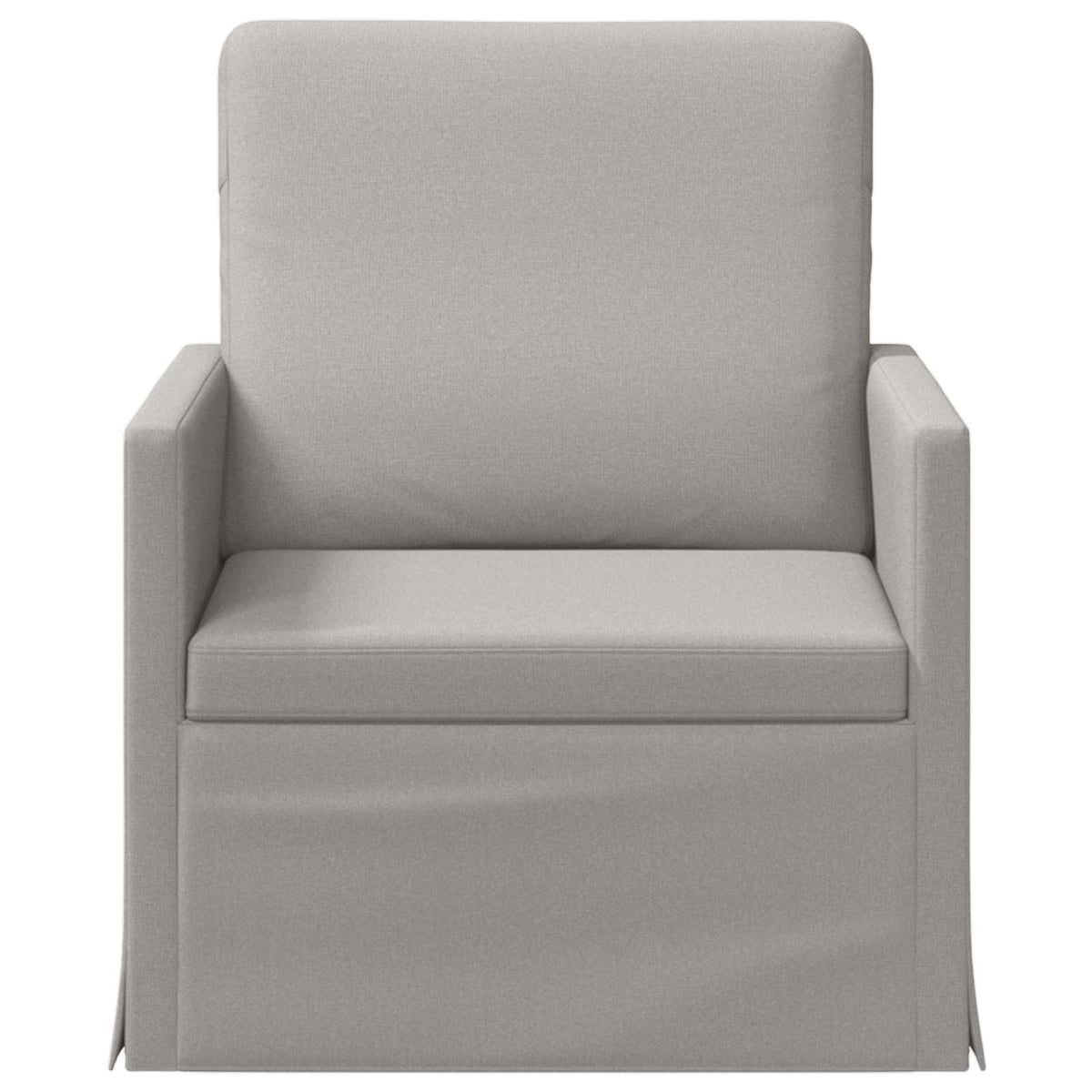 vidaXL Fotel Szary chmur 70 x 81 x 82 cm tkanina