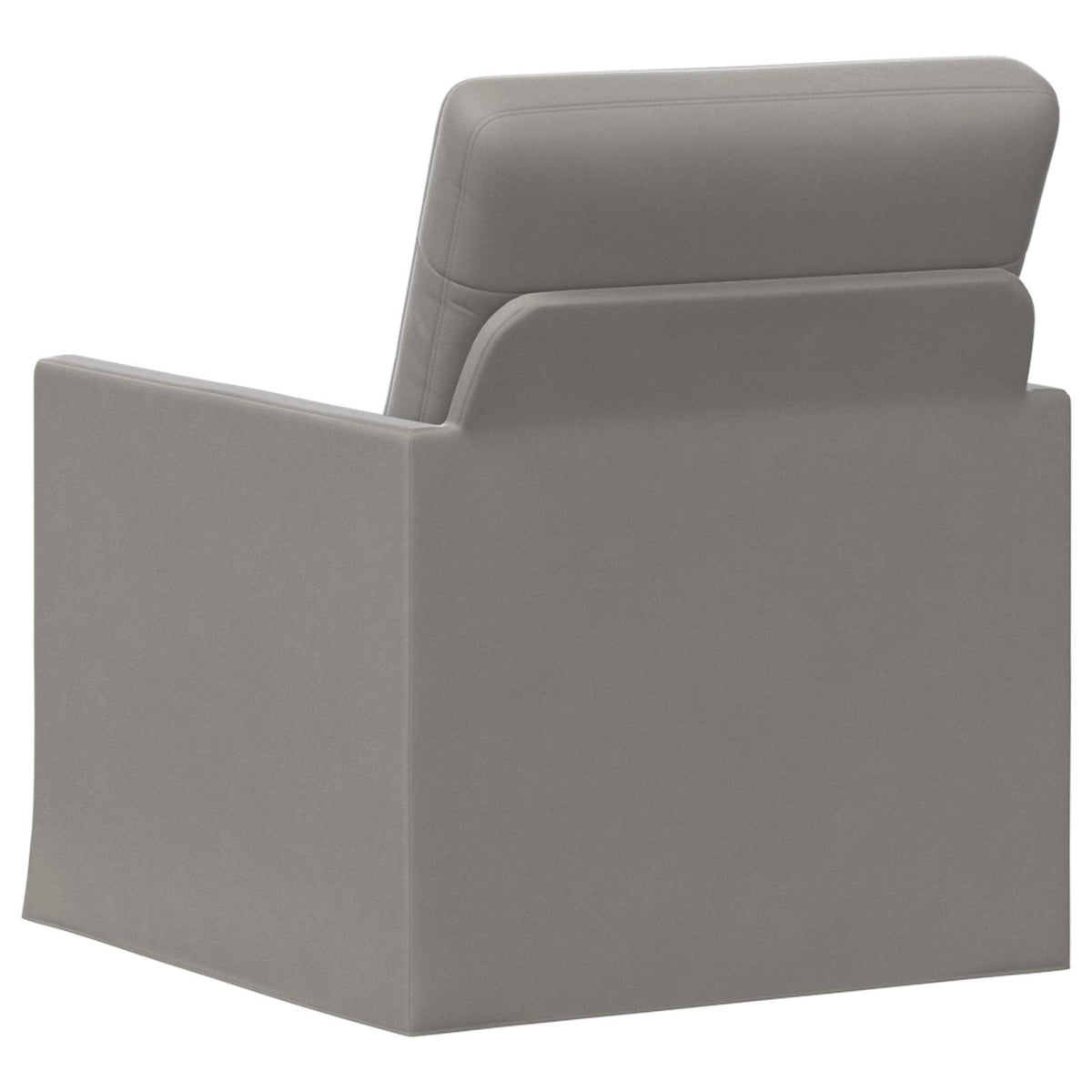 vidaXL Fotel jasnoszary 70 x 81 x 82 cm Welur