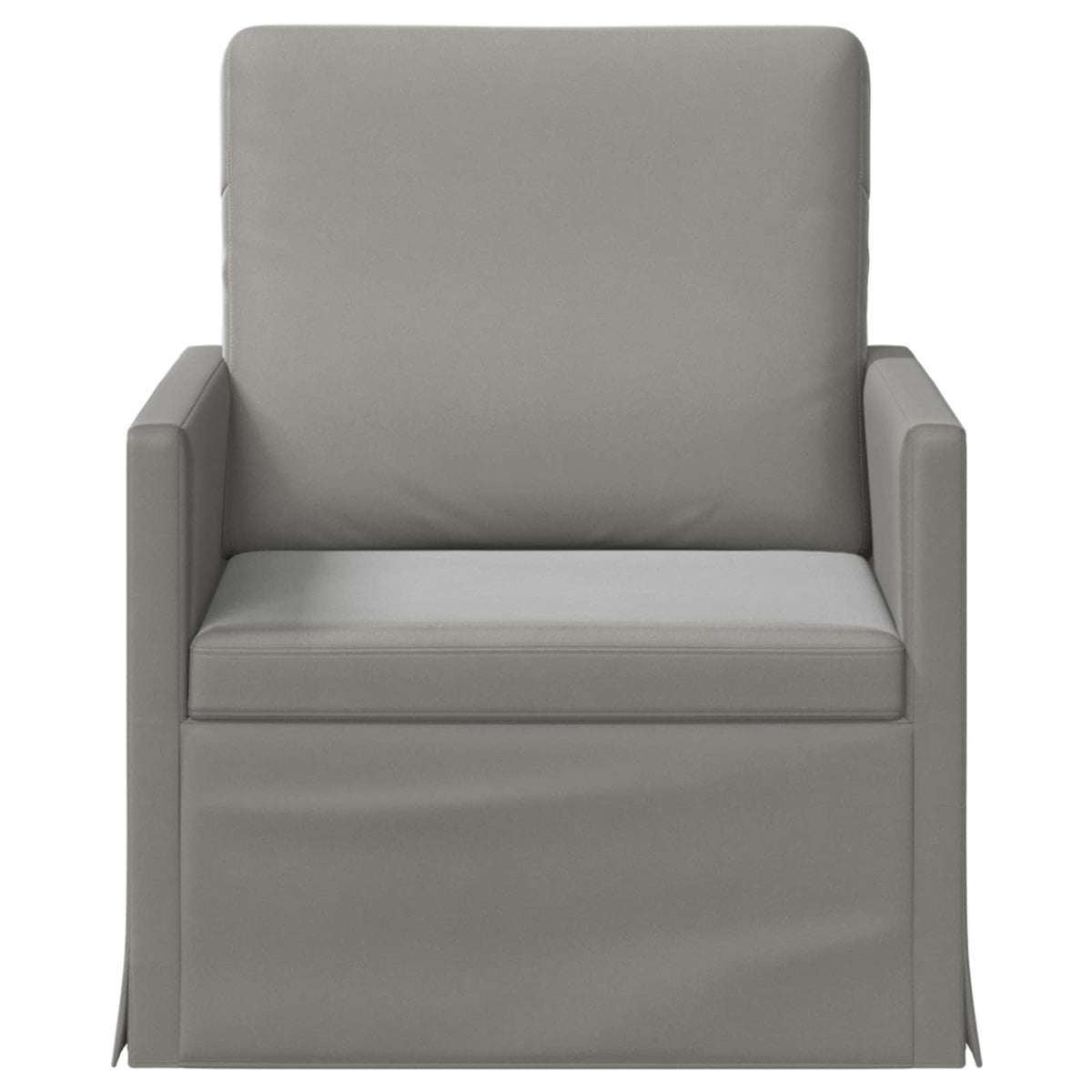 vidaXL Fotel jasnoszary 70 x 81 x 82 cm Welur