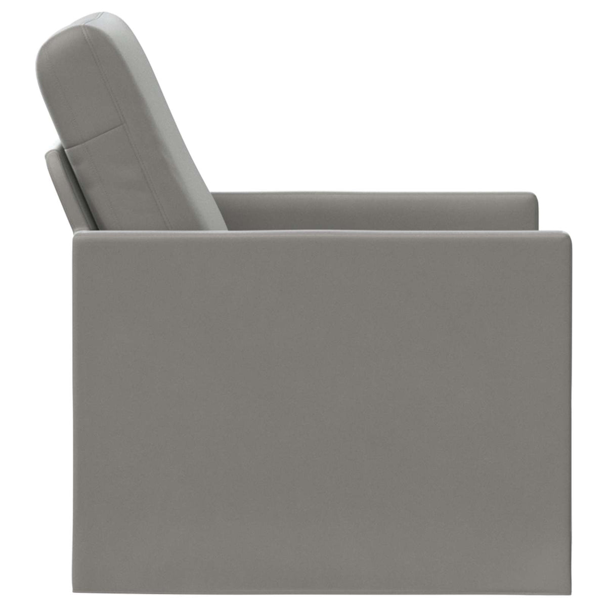 vidaXL Fotel jasnoszary 70 x 81 x 82 cm Welur