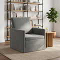 vidaXL Fotel ciemnoszary 70 x 81 x 82 cm Welur