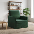 vidaXL Fotel Ciemnozielony 70 x 81 x 82 cm Welur