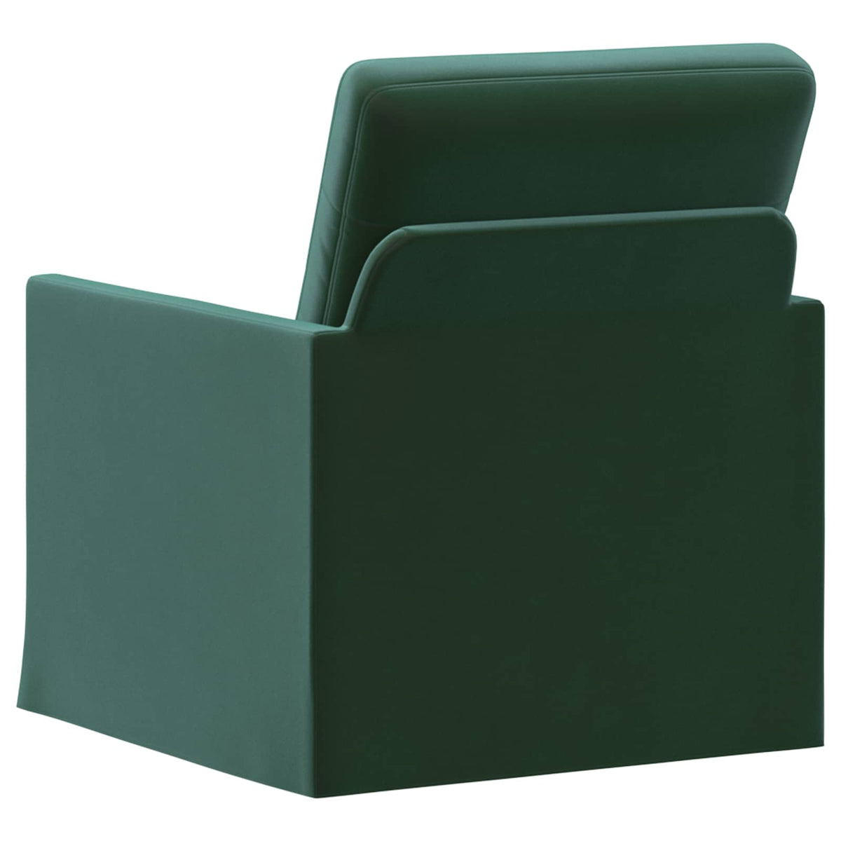vidaXL Fotel Ciemnozielony 70 x 81 x 82 cm Welur