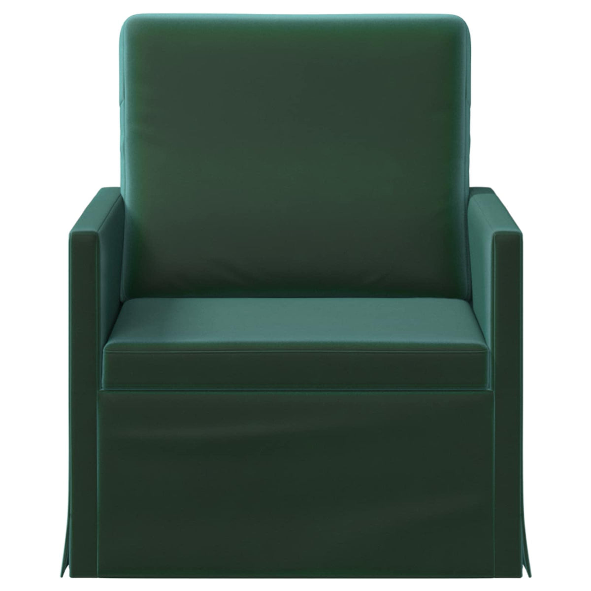 vidaXL Fotel Ciemnozielony 70 x 81 x 82 cm Welur