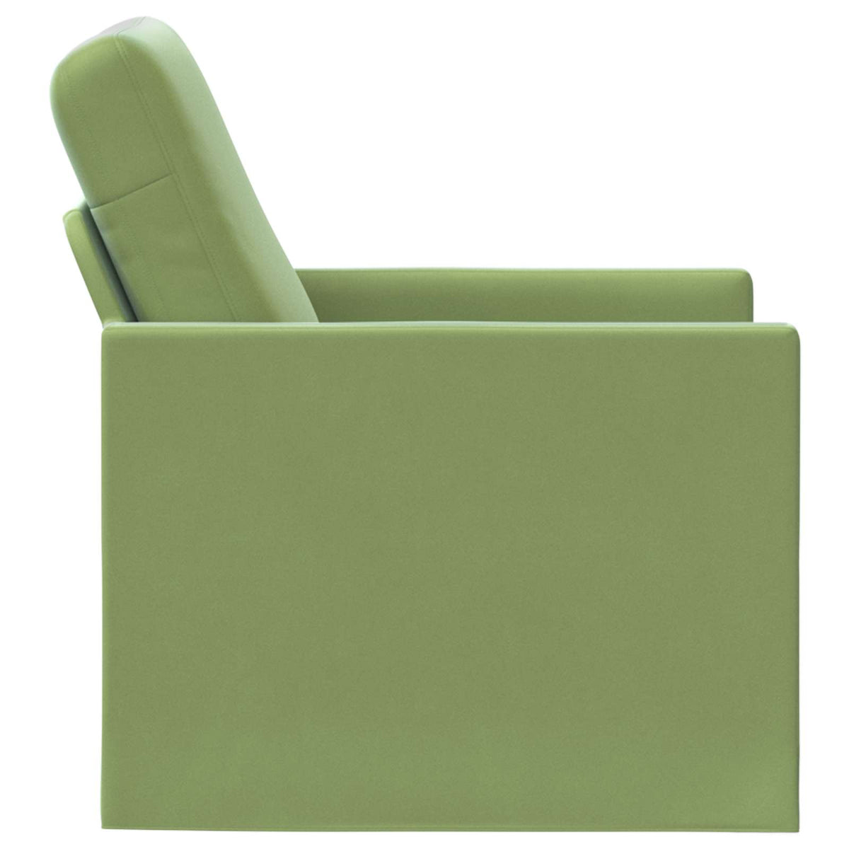 vidaXL Fotel Jasnozielony 70 x 81 x 82 cm Welur