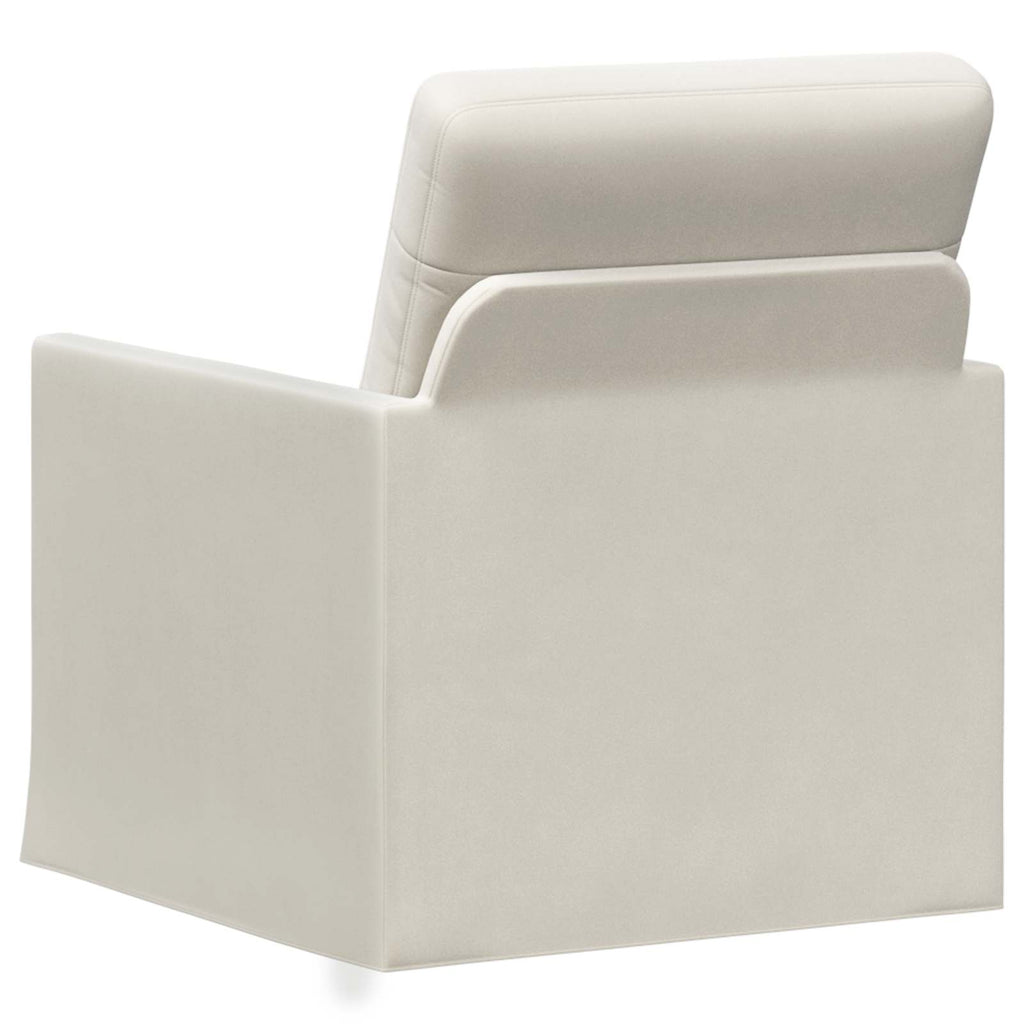 vidaXL Fotel kremowy 70 x 81 x 82 cm Welur