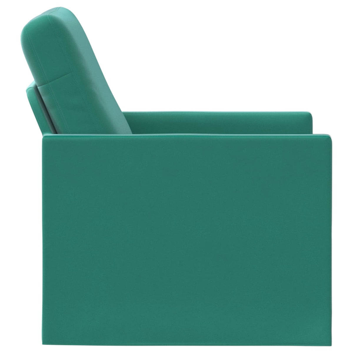 vidaXL Fotel Turkusowy 70 x 81 x 82 cm Welur