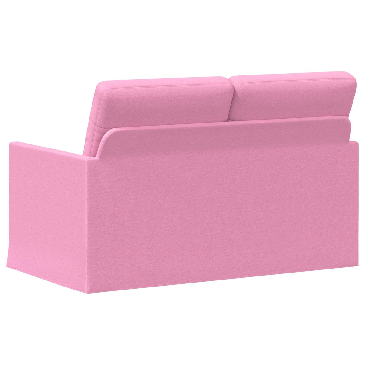 vidaXL Sofa dwuosobowa różowy 130 x 81 x 82 cm tkanina