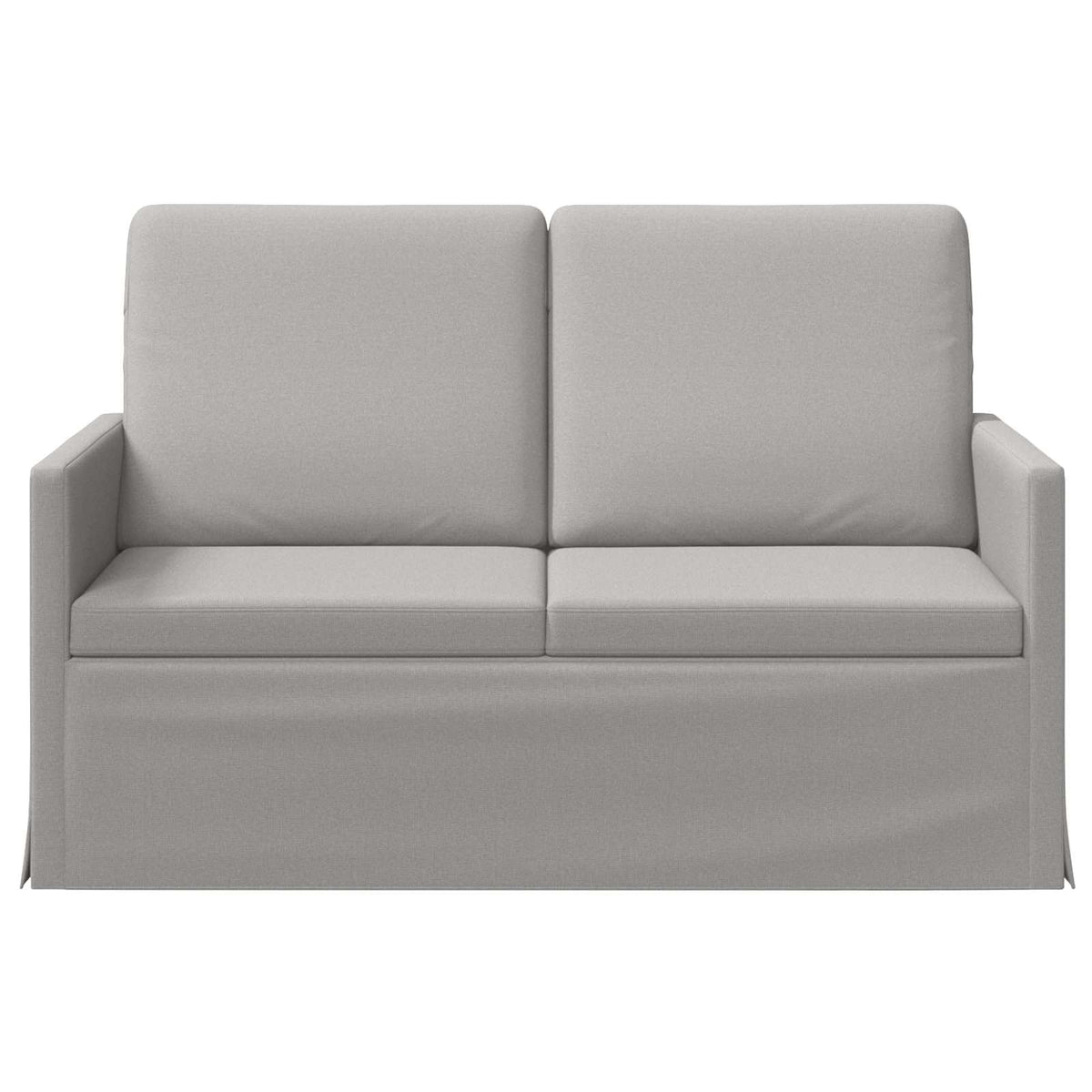 vidaXL Sofa dwuosobowa Szary chmur 130 x 81 x 82 cm tkanina