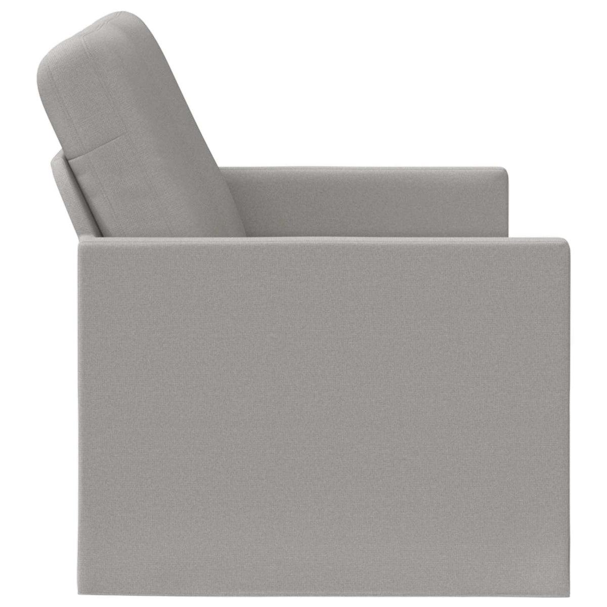 vidaXL Sofa dwuosobowa Szary chmur 130 x 81 x 82 cm tkanina