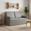 vidaXL Sofa dwuosobowa jasnoszary 130 x 81 x 82 cm Welur
