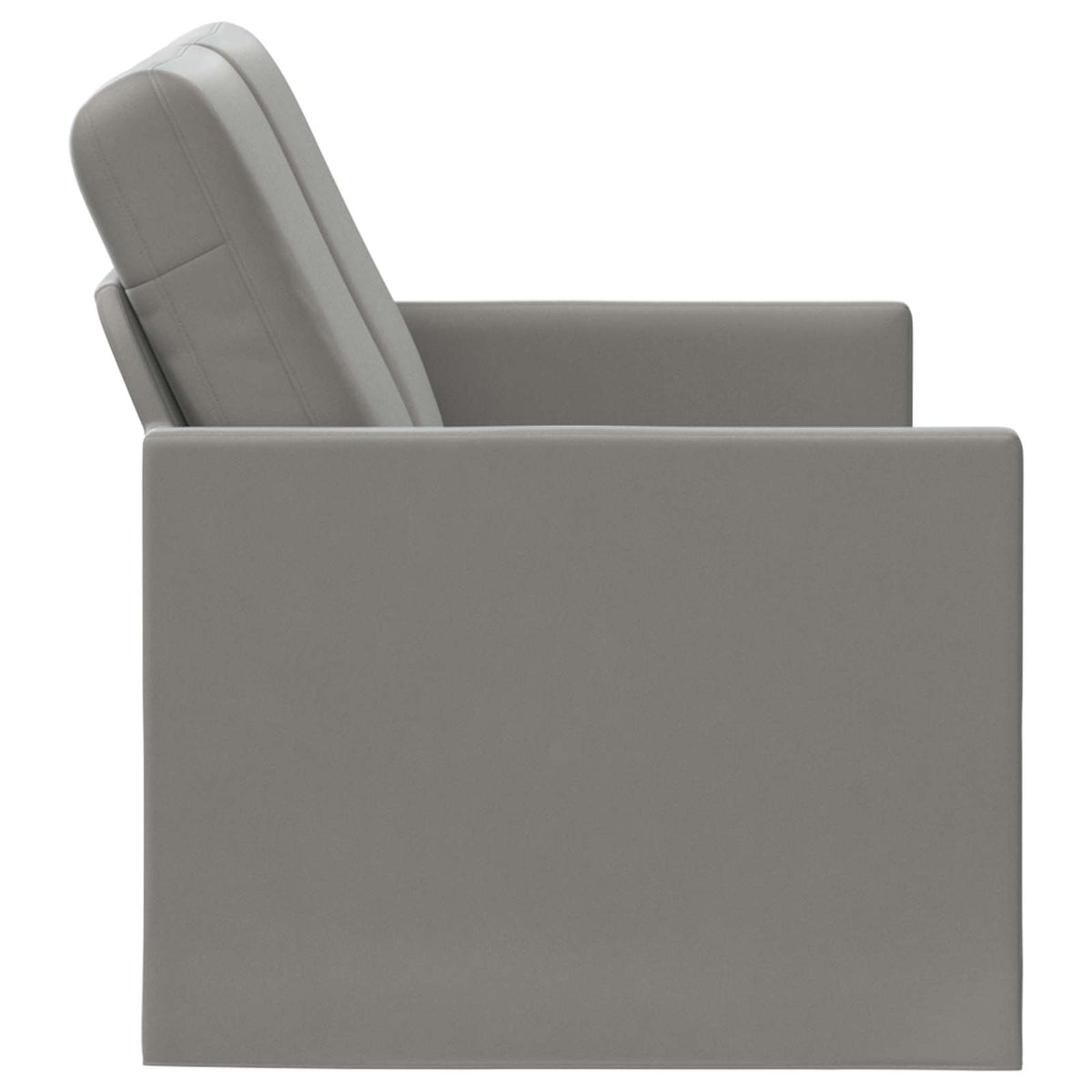 vidaXL Sofa dwuosobowa jasnoszary 130 x 81 x 82 cm Welur
