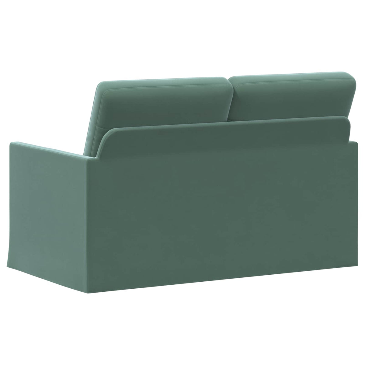 vidaXL Sofa dwuosobowa Zielony morski 130 x 81 x 82 cm Welur