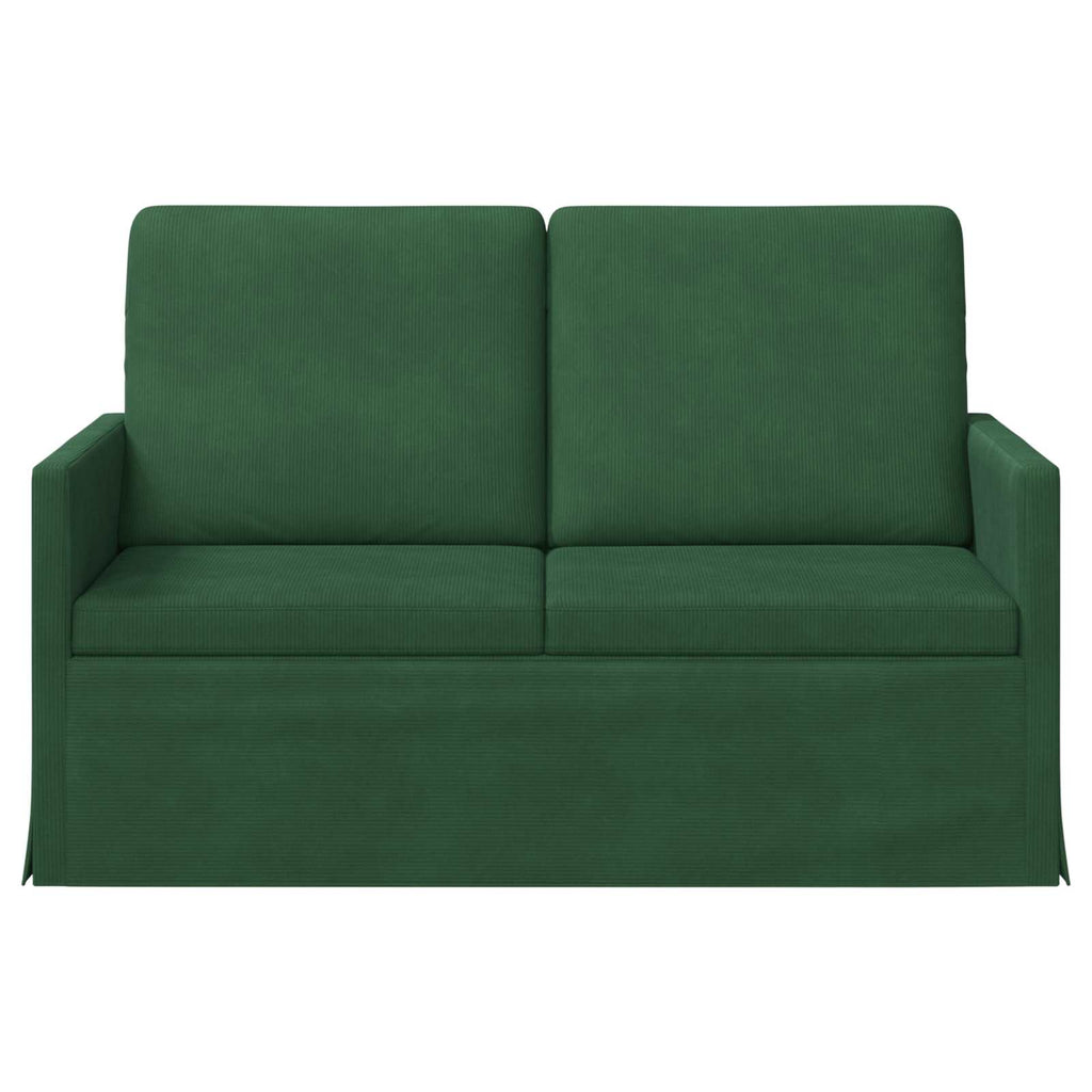 vidaXL Sofa dwuosobowa Zielony dżungli 130 x 81 x 82 cm